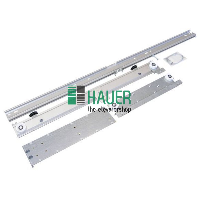 Kabinentür QKS11TL, Führung und Laufwagen TB=1000mm (Tür öffnet n.links vag)