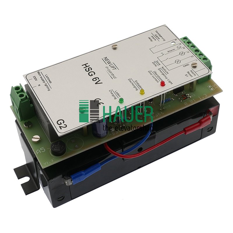Notstromgerät HSG 63.0 6V 3.0Ah kpl. mit Akku