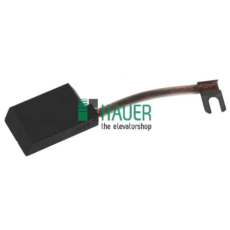 Kohlebürste 12.5*32*50 isol. Kabel u. Schuh, Qual. E062