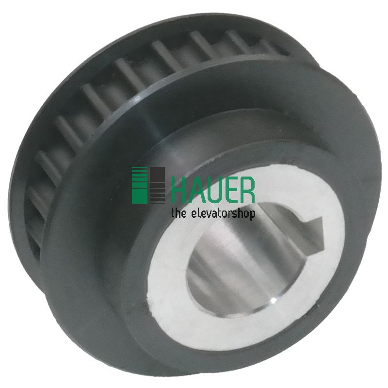 Toothed roller toothed belt