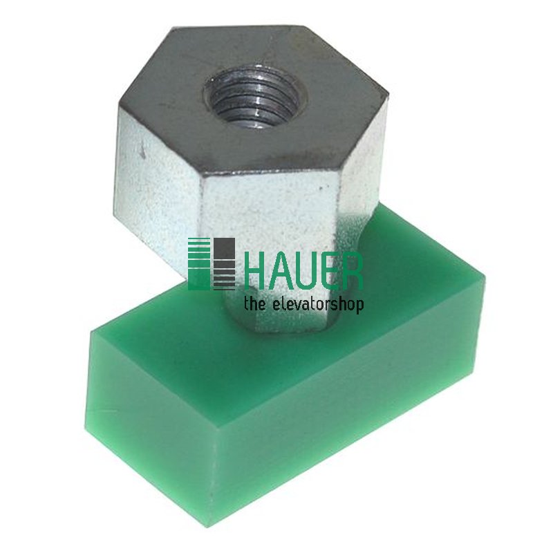 Schiebetürführung, Schlitzbreite 16 mm