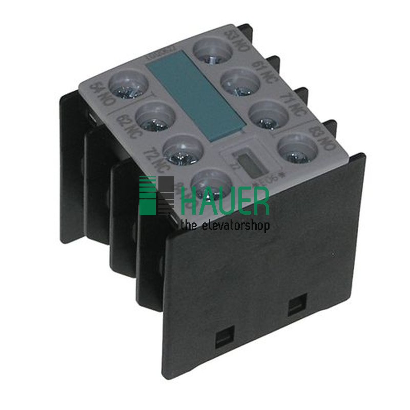 Auxiliary switch block 2NOu.2NC