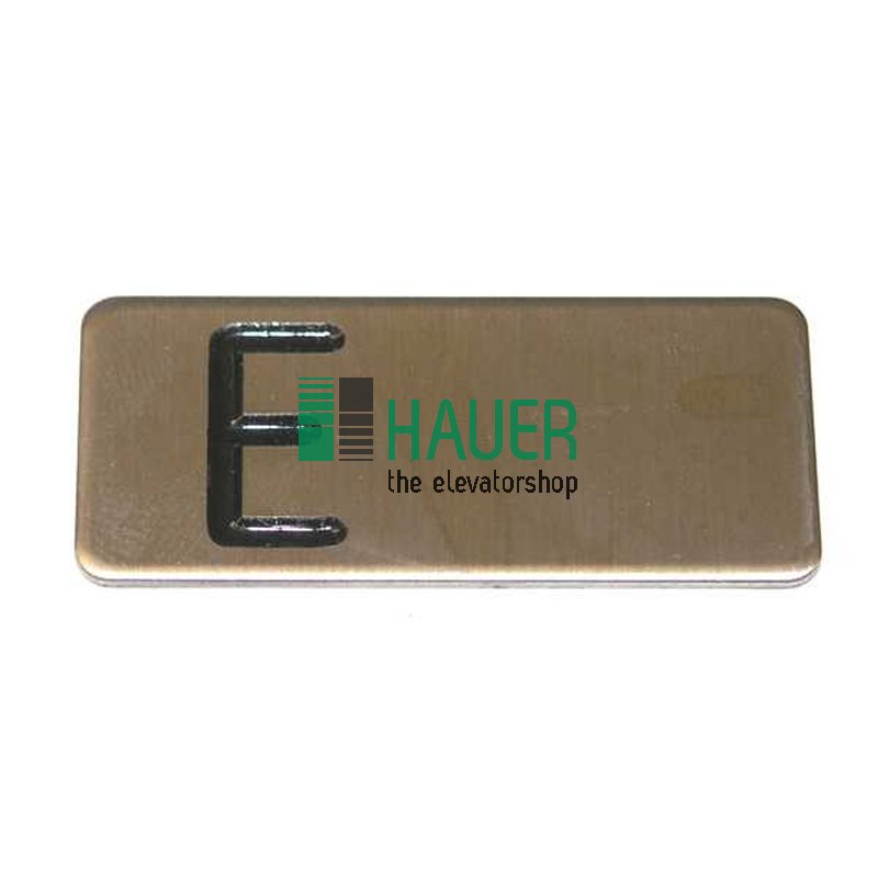 Bouton COP300, acier, insert E