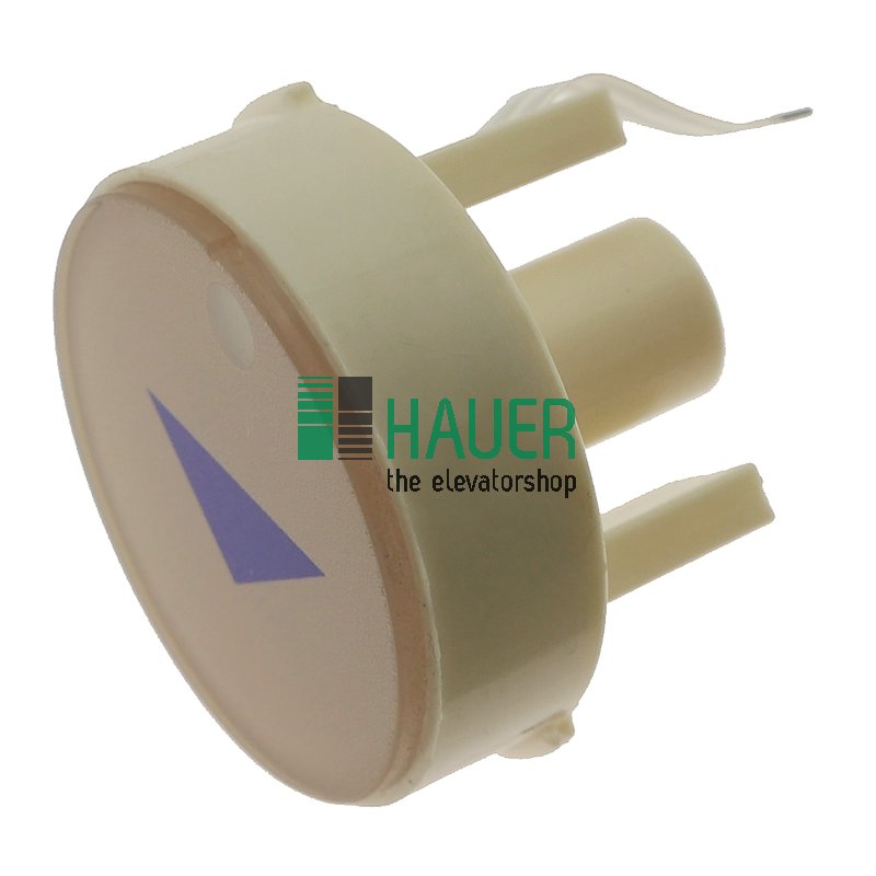 Bouton D1, vert, fleche basse