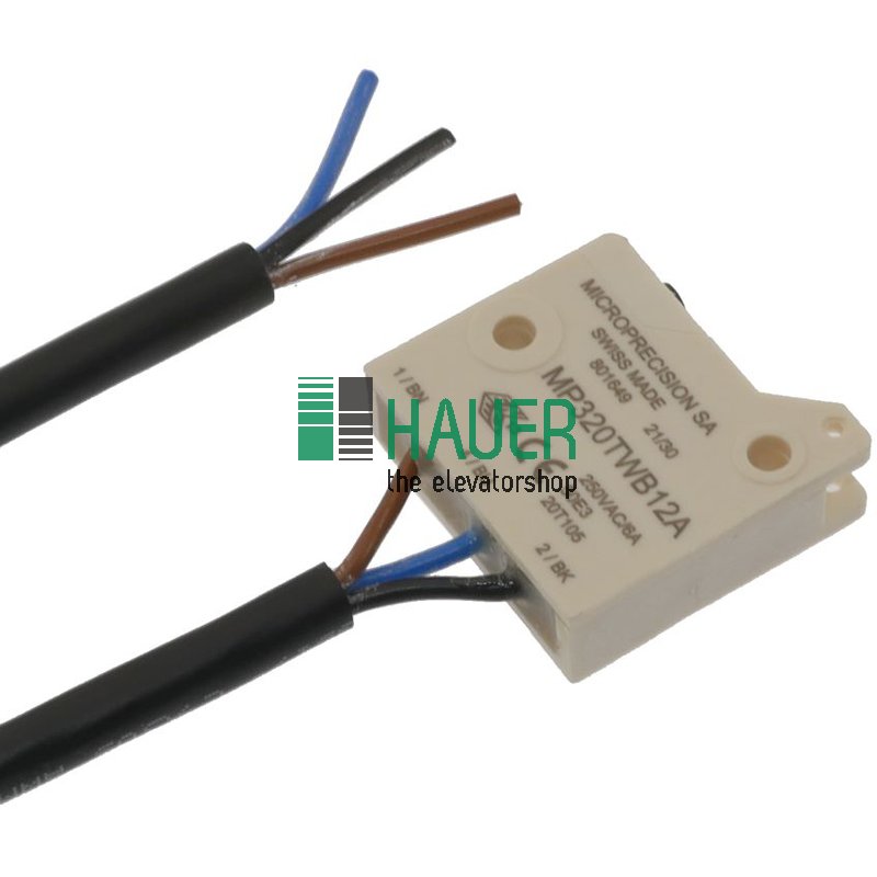 Interrupteur MP320TWB12A, IP67, câble 1,5m