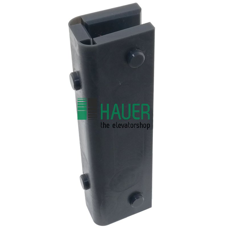 Guide shoe insert EL9PE rail 9 mm