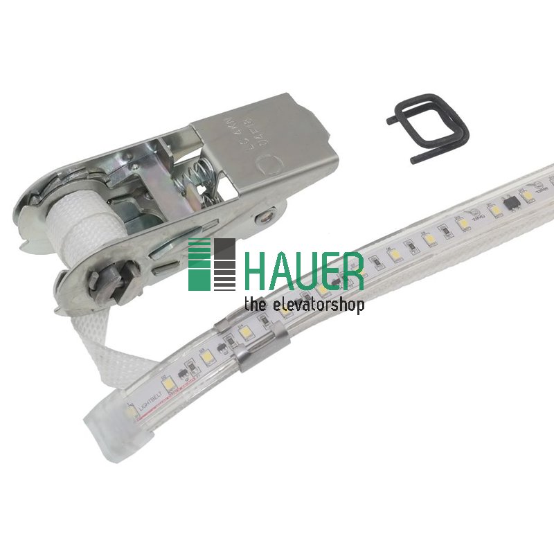 Lightbelt, 1200 Lumen, 12 m, 230V, Anschluss unten, 5m offenes Ende