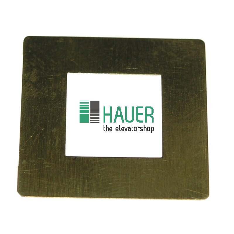 Klebblech zu Druckknopf