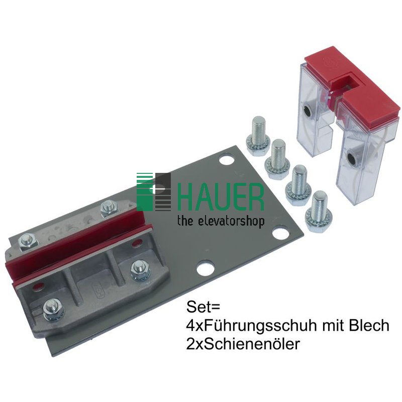 Führungschuh-Set, 4 Stück