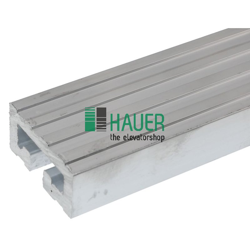M2TS3, rail de porte en aluminium L=1250 mm
