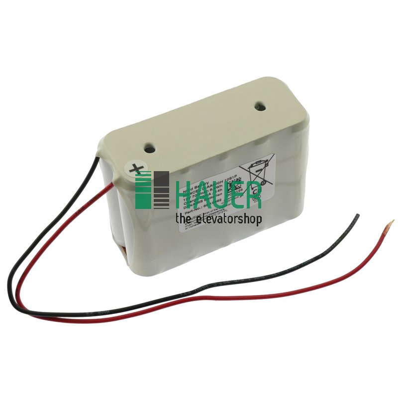 Akkumulator NI-CD 12V 700 mAh mit Verbindungskabel