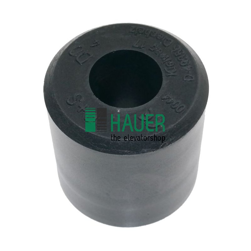 P+S, Aufsetzpuffer D3 Type A, 125x80mm mit runder Stahlplatte