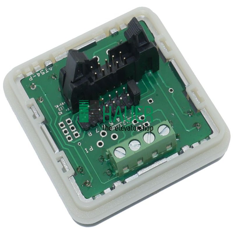 AT54, push button LED red, with screw connection, arrow up