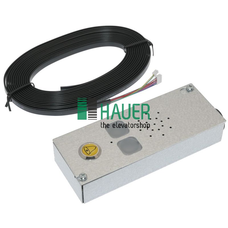 Safe Line, SL6-Sprechstelle f. Kabinendach/Schacht m.Notbeleuchtung