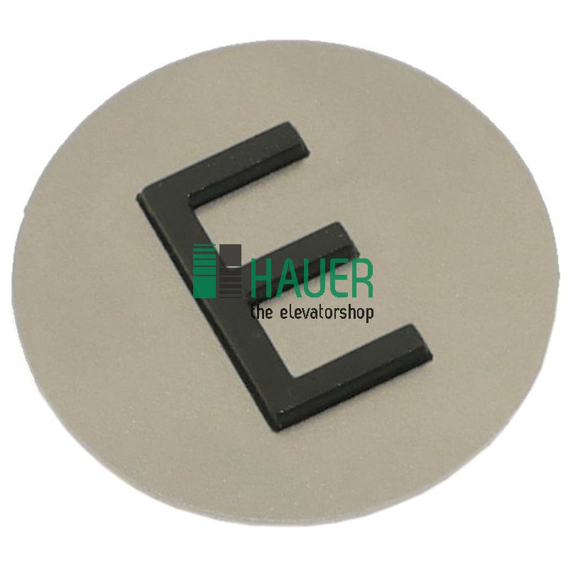 D29, Tastplatte 32mm rund, Taktil 15mm, schwarz, E