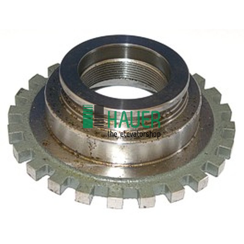 W140, Flansch (Seite Handrad)