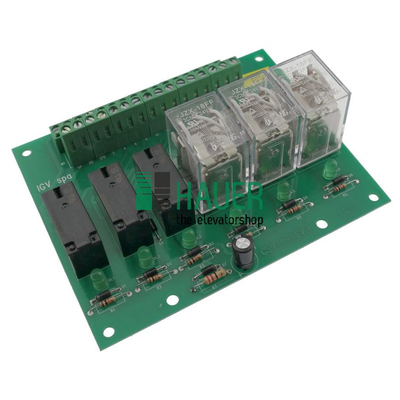 Circuit imprime CSR-R REV.4- DL-XL