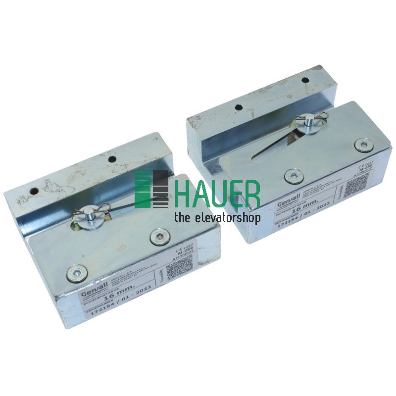 Fangvorrichtung M256, Schiene 16mm, links u. rechts