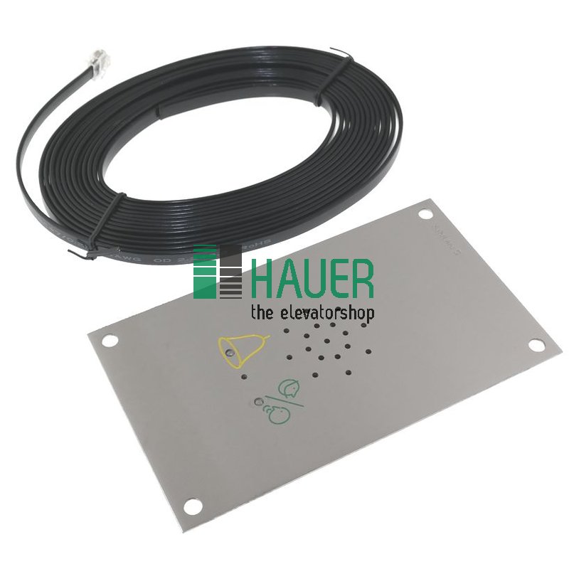 Safe Line, SL6-Kabinensprechstelle m. Piktogrammen, 12VDC, Einbaumontage