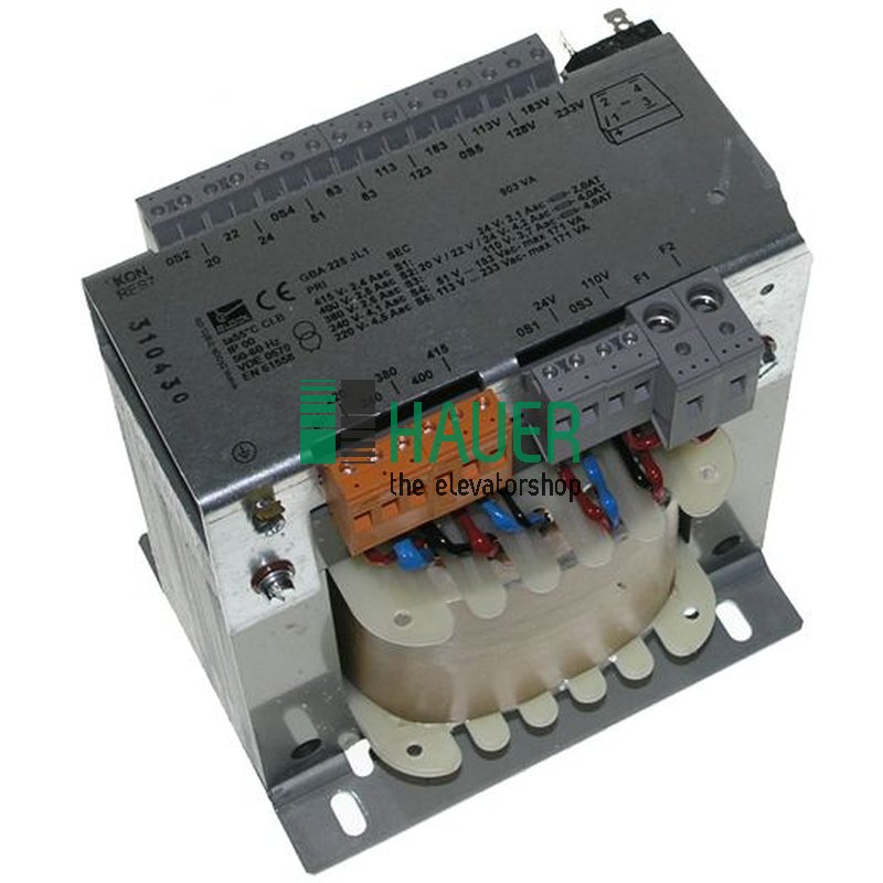 Trafo, 1PH, 220-240-380-400-415V, 1087VA