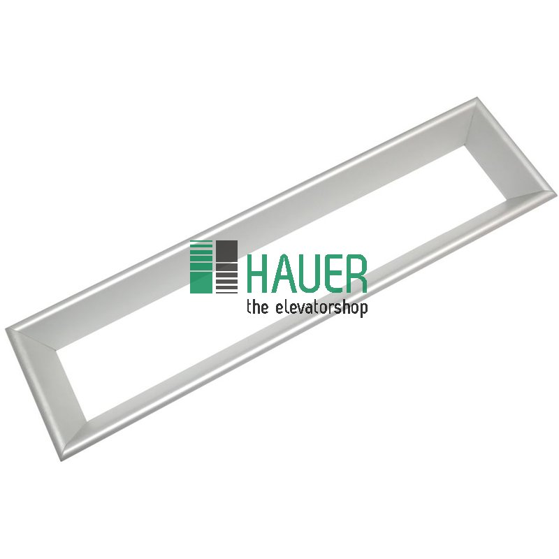 Aluminium-Schauöffnungsrahmen 180*676*50, Innenmaß 600x100mm