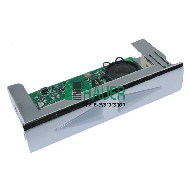 Car direction indicator CDI AC/gong, chrome