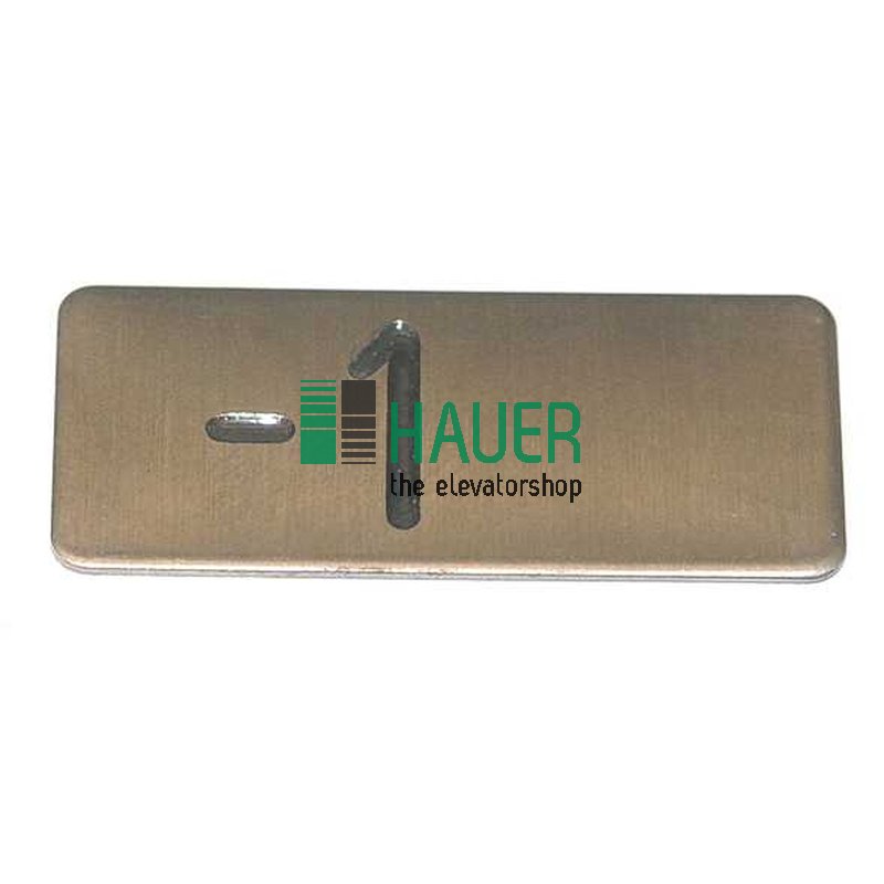 Bouton COP300, acier, insert -1