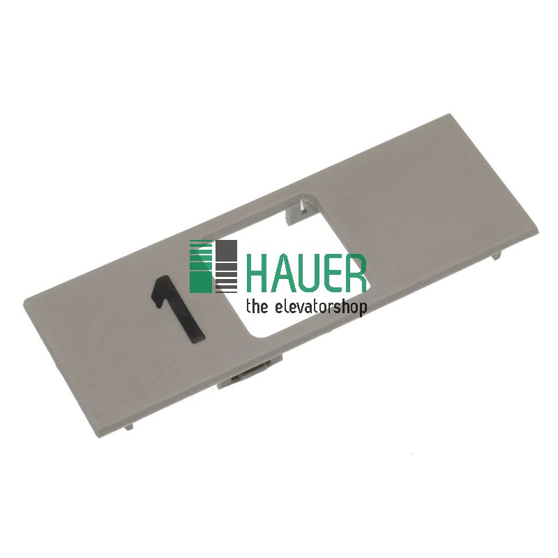 Bouton, recouvrement, gris, 1