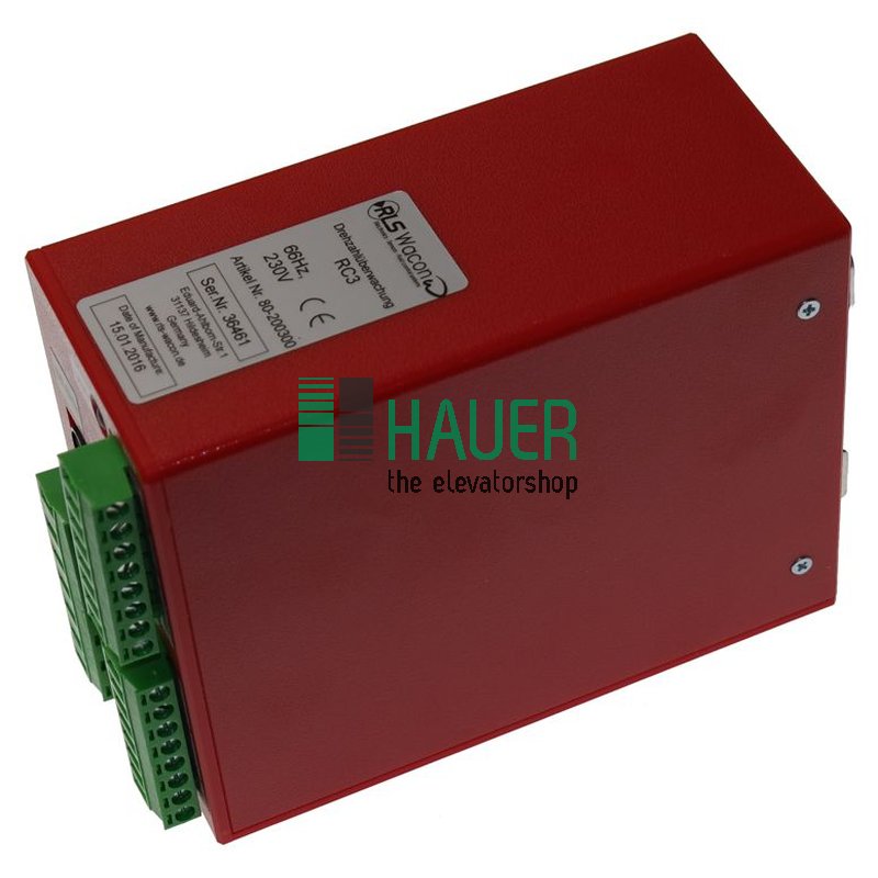 Drehzahlüberwachung RC3, 66Hz, 230V