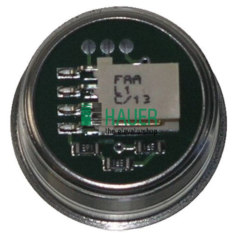 Bouton pour MCS220 rouge inox