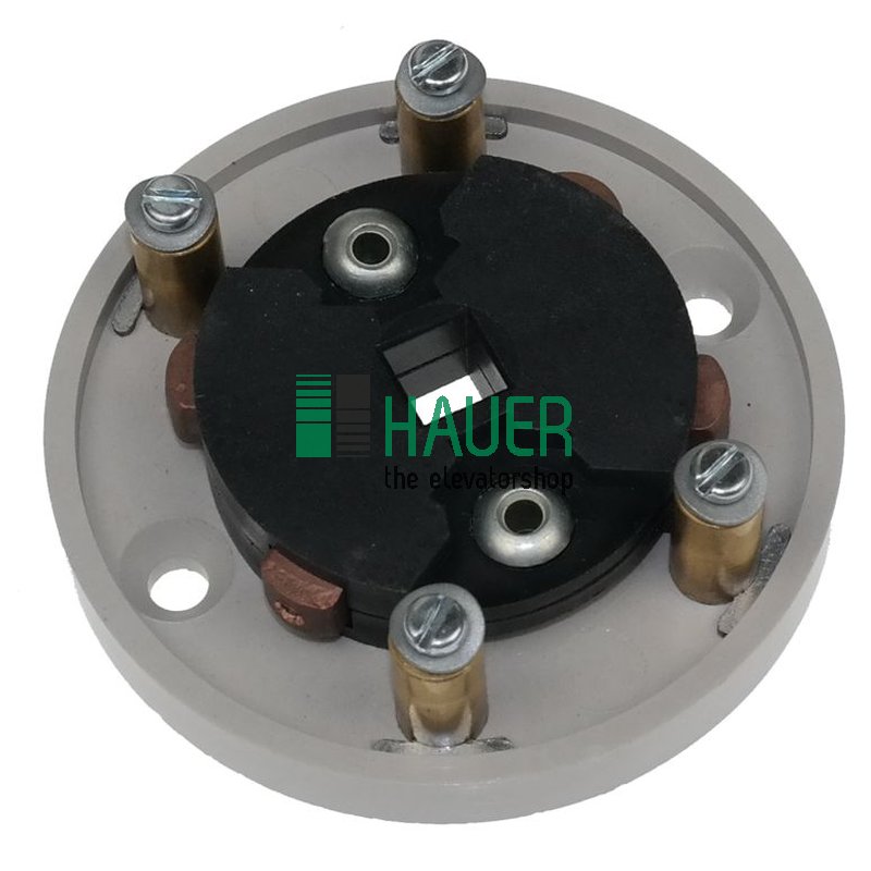 Contact base 2 pole for lock ZTV50/66