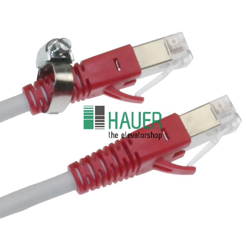 Kabel RS422, L=10m, Stecker rot