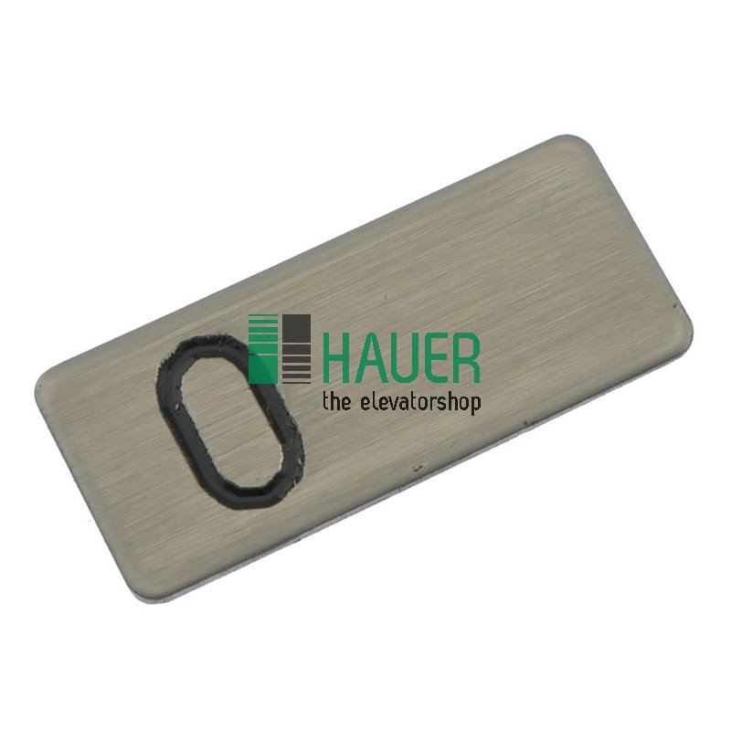 Bouton COP300, acier, insert 0