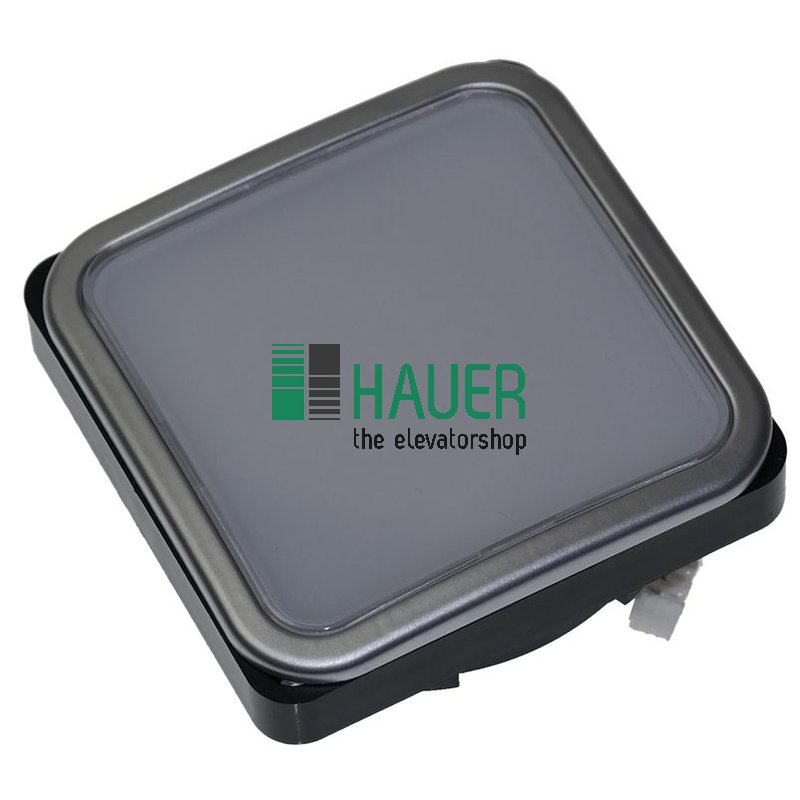 D50 Q, caja P-Cr, VIII, 12-30V rojo, zumbador 12-30V, placa polic. transparente,