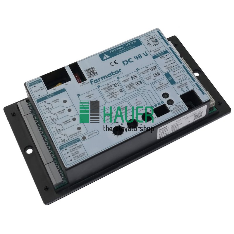 PCB Relais Türsteuerung, 48V DC, links, Version Spanisch / Englisch