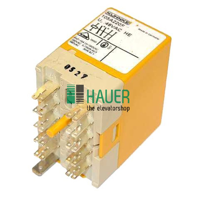 Contacteur Kuhnke, 105A220F, 48V AC, HE