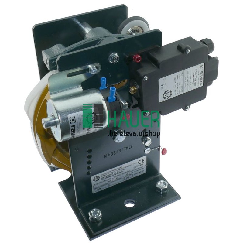 Begrenzer R5 DX, rechts, mit Fernausl. 230V AC u. Schalter, Va= 0.8m/s