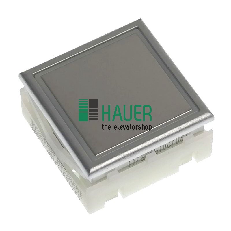 Push button Step Classic, flat, Illumination blue, Neutral