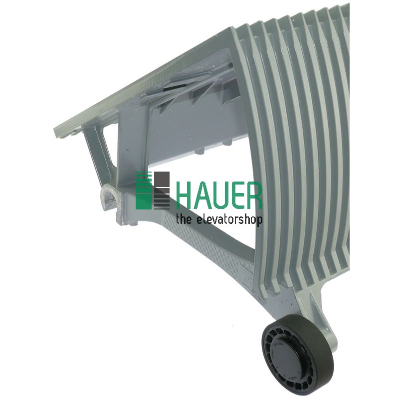 Ersatzstufe 3EK aus Alu, silber, für Stufenbreite 584mm