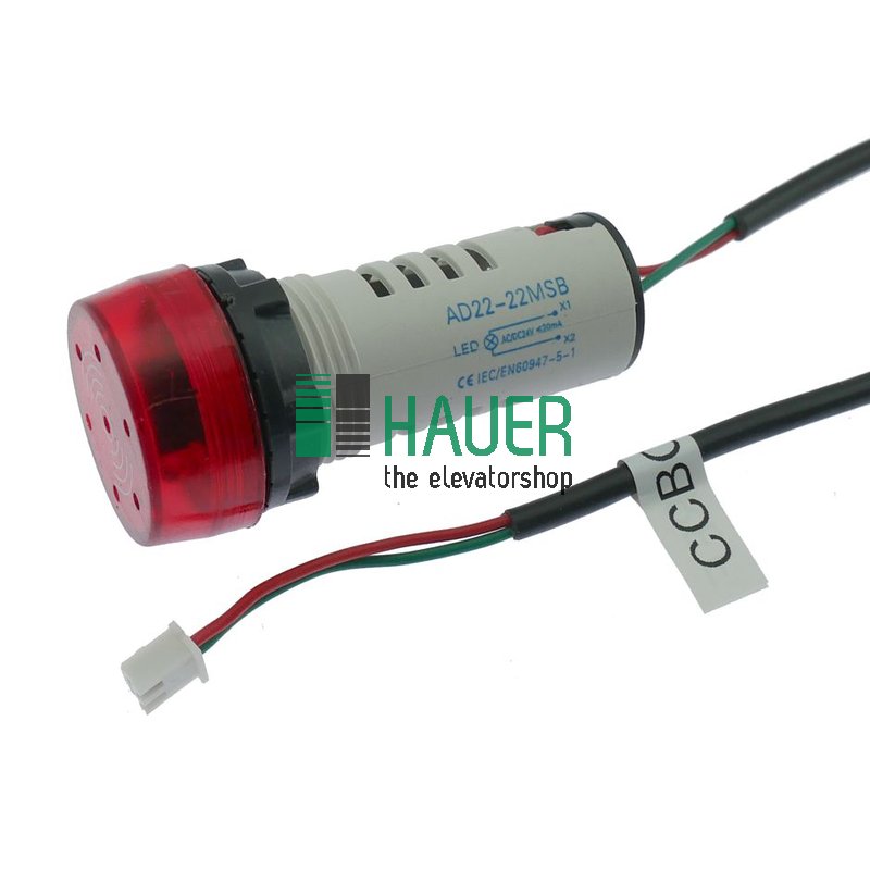 Summer rot blinkend mit 10m Kabel