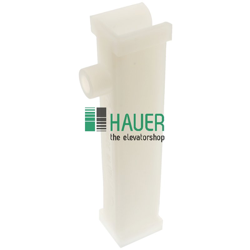 Führungseinlage, weich, für 8mm Schiene, 1.Zapfen
