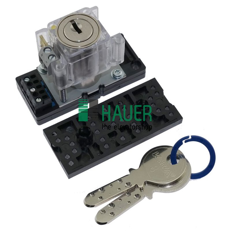Kaba Schlüsselsch. T1M28, 1262TA, Schließung 5000,Blende MT28-Design, gelb
