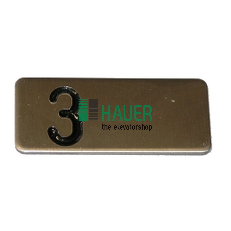 Bouton COP300, acier, insert 3