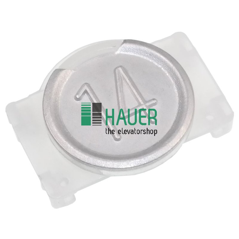 Button metal 14