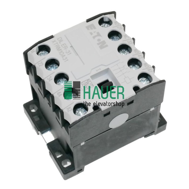Hilfschütz EATON DILER-31, 230V50Hz, 240V60Hz, 3NO+1NC