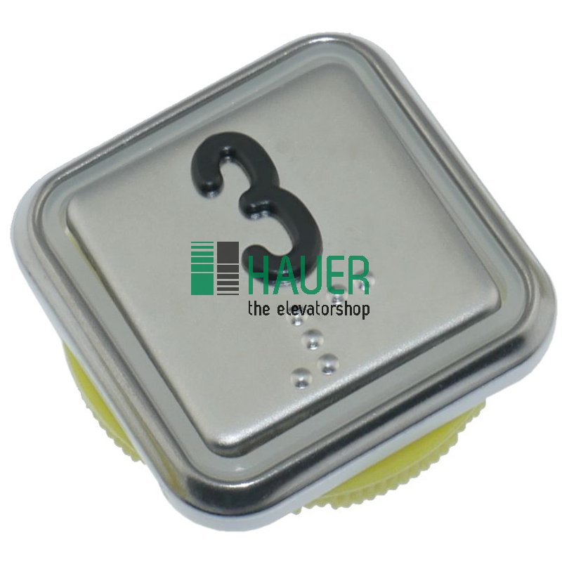 Base de botones para Haushahn, sin placa de circuito, táctil en braille3