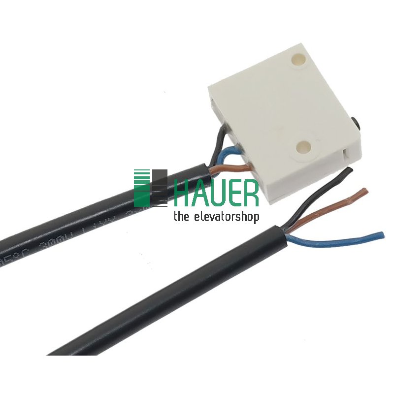 Mikroschalter MP310TWB18A, IP67, Betätiger 7M, Kabel 0.5m