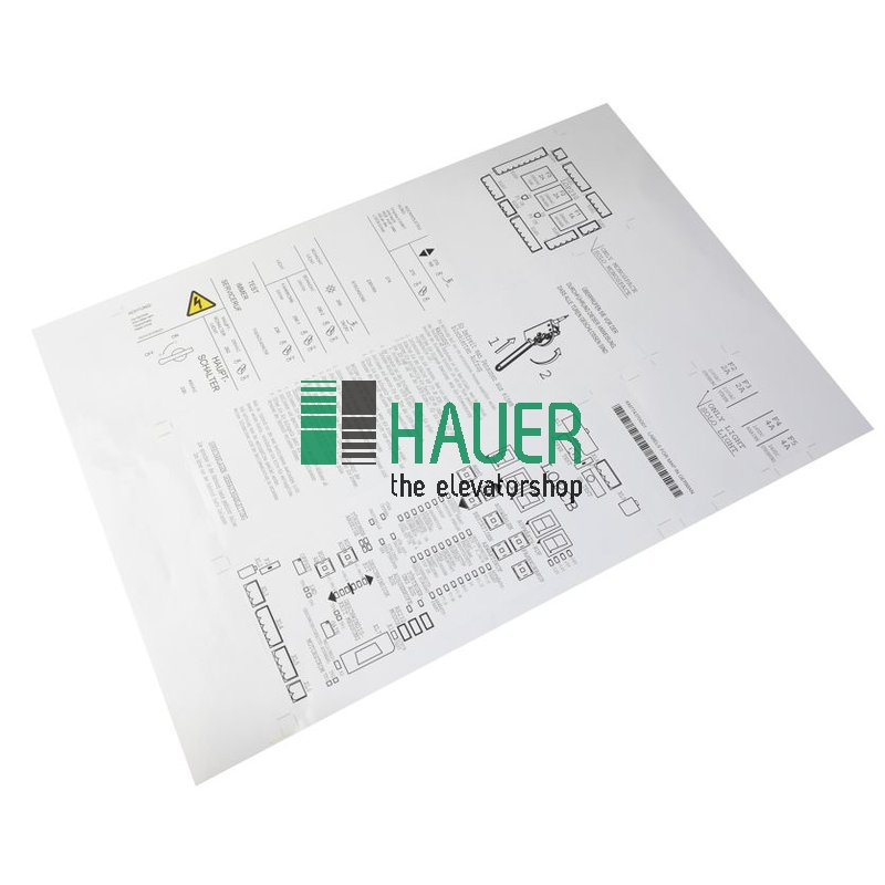 Schild für MAP in Deutsch, Monospace, So befreit man Personen aus ...