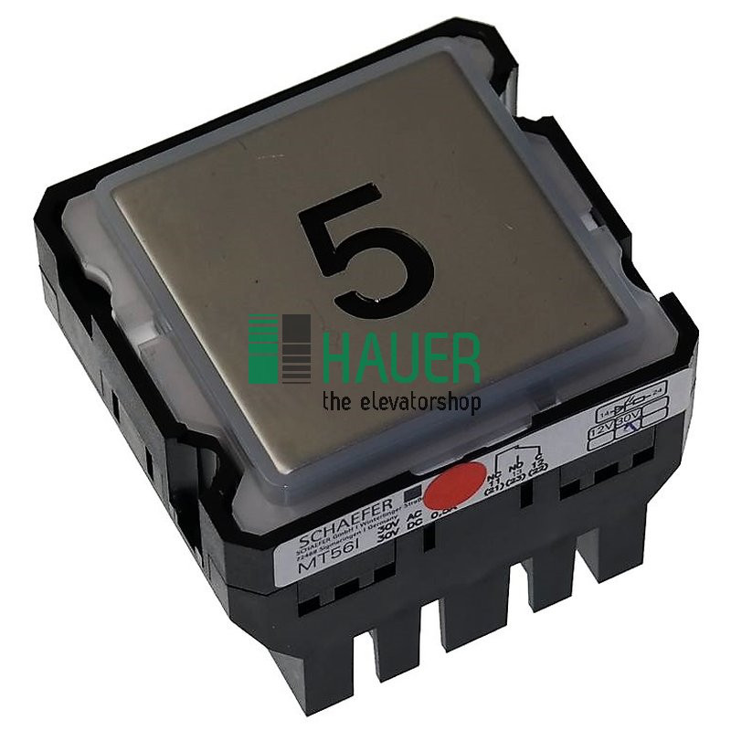 MT56 LR, TS1, 1 chang., 30V rojo, placa V2A mate, engr.5