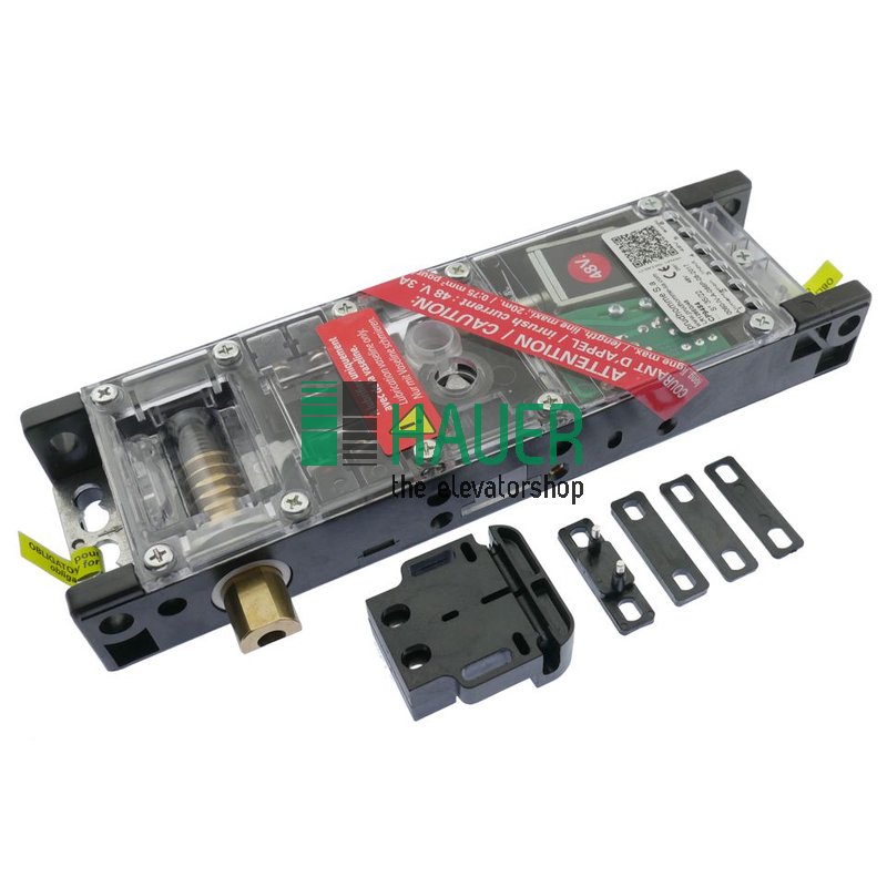 Prudhomme, serrure de porte LR128EG 48V,+Shunt 18+contact porte, gauche